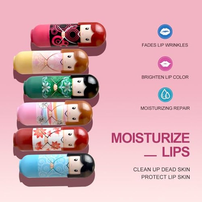 LAMUSELAND 24 Pack Lip Balm Bulk, Moisturizing Long-lasting Natural Lip Balm Lipstick Pack Lip Makeup Set Kit for Women (Multi 02)