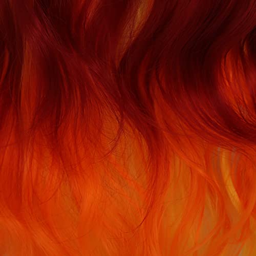 Colorful Long Curly Wavy Costume Wigs for Women - Halloween & Cosplay