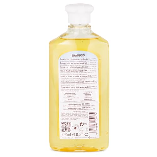 Kids Chamomile Shampoo for Blonde Highlights - 8.5 Fl Oz Natural Toddler Hair Lightener - No Silicones or Parabens - Variation of THIS listing
