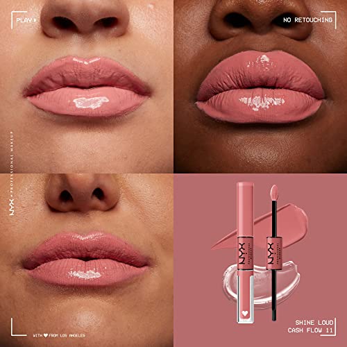 Long-Lasting Lipstick & Lip Gloss Set - High Shine, 16-Hour Wear