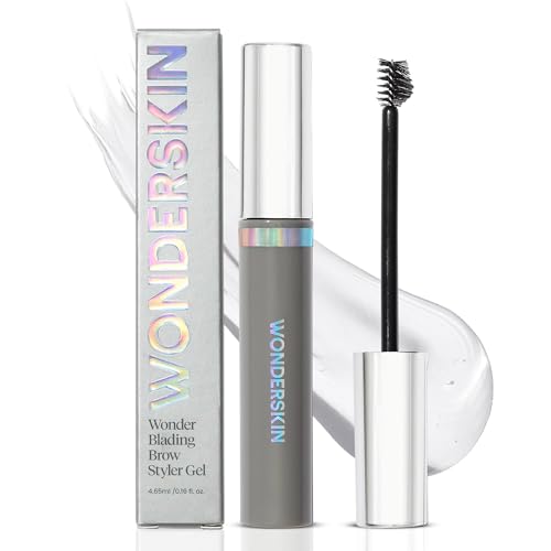 Wonderskin Wonder Blading Brow Styler Gel, Long Lasting Clear Eyebrow Gel, Lightweight and Volumizing Brow Styler