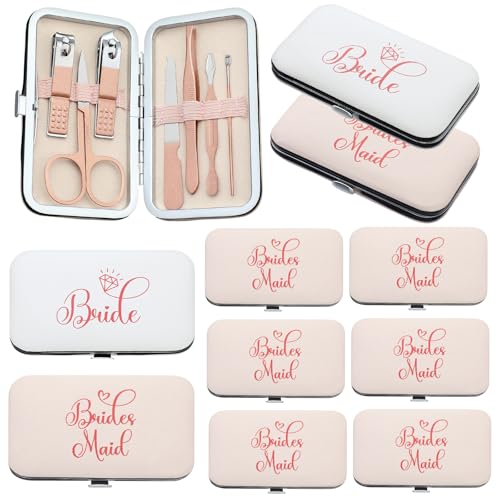 Stupell Industries Makeup Nail Polish Brush Pink Silver Fashion Design Canvas Wall Art, Multi-Color