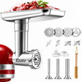 Heavy Duty Stainless Steel Meat Grinder Attachment for KitchenAid Stand Mixers