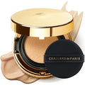 [CHALLANS de PARIS] Cushion de Aqua EX ? Dewy Glow Cushion Foundation, Natural Radiance & Hydration, Buildable Coverage, Lightweight Cream Texture, 23 Natural Beige, 0.53 oz