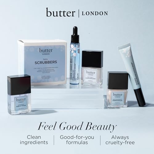 butter LONDON Hand & Foot Skin Care Collection ? Exfoliating & Moisturizing Treatments for Dry, Rough Skin ? Cruelty-Free