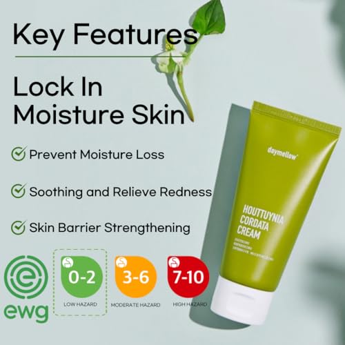 Houttuynia Cordata Soothing Cream 80ml - Hydrating and Calming Facial Moisturizer
