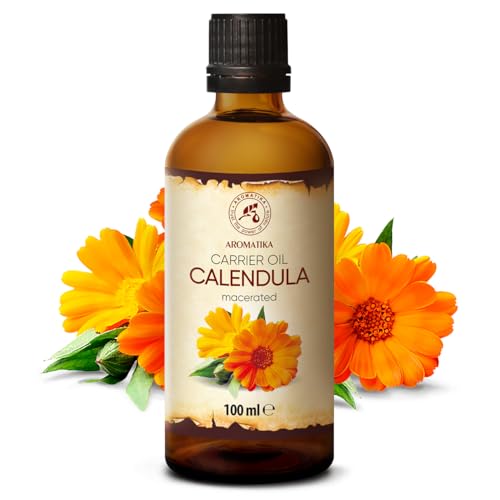 Calendula Oil 100ml - Pure Natural Skin, Hair, Nail & Body Care Oil