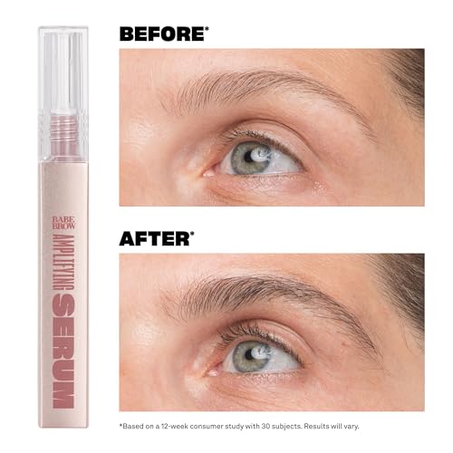 Eyebrow Serum with Castor Oil & Biotin - Thicker Brows Nourishing Treatment 0.03 Fl Oz