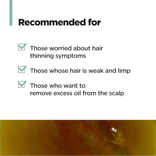 AMOS PROFESSIONAL Green Tea Shampoo for Thinning Hair 16.9 fl oz - All Hair Types, Deep Cleansing & Volumizing