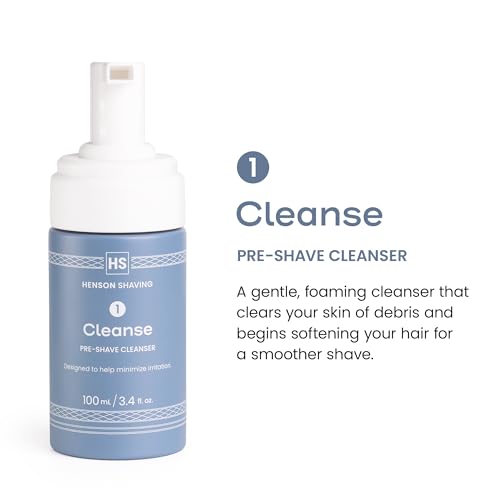 Men's 3-Step Shaving Kit with Cleanser, Shaving Cream & After-Shave Balm