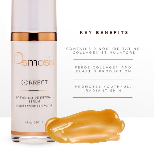 Osmosis Retinal Vitamin A Serum for Anti-Aging & Skin Renewal - 1 Fl Oz