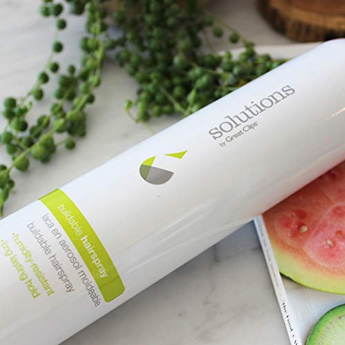 Buildable Hairspray 10oz Pack of 3 - Humidity-Resistant, Long-Lasting Hold & Shine