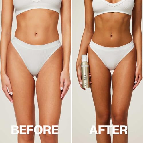 Bali Body Dark 1 Hour Express Self Tan + Mitt Bundle | Quick Drying Tanning Foam for All Skin Types, Streak-Free Customizable Tanner + Reusable Stain-Free Tan Applicator | Vegan, Cruelty-Free, AU Made