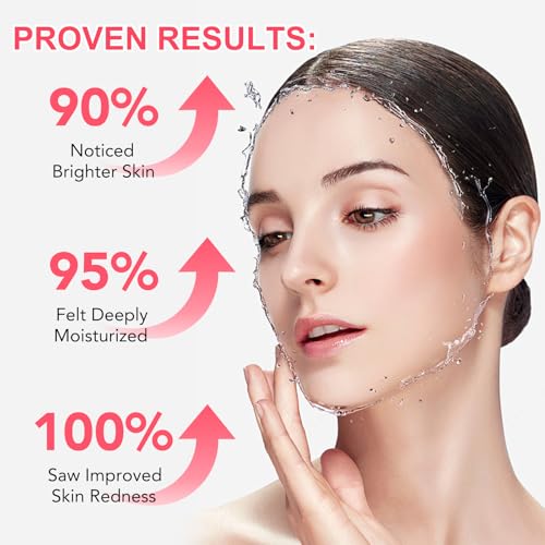 Collagen Face Mask Overnight, Collagen Real Deep Mask, Face Masks Beauty, Hydrating, Pore Minimizing, Brighten Skin Tone, Elastic Skin, 4PCS