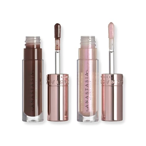 Mini Lip Gloss Duo - Aura and Molten Scented High-Pigment Lip Lacquers
