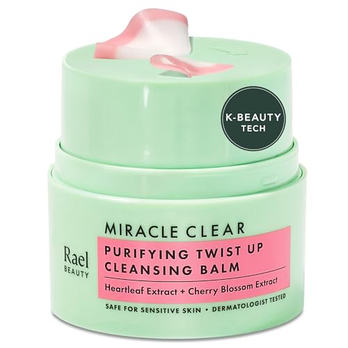 Rael Miracle Clear Facial Cleanser ? Makeup Remover, Face Wash for Women, Korean Skin Care (Cleansing Balm, 1.69 fl. oz)