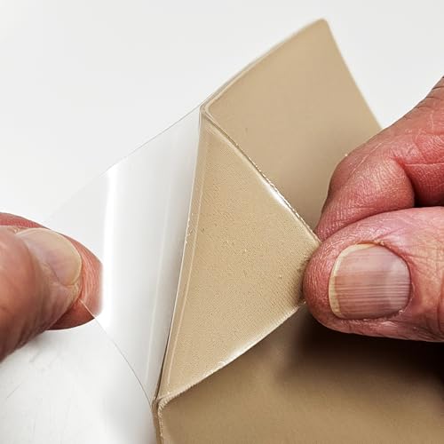 3-Point Products Gel Mate¢ç Silicone Gel Sheet, Medical Grade, Smooth Beige and Clear, Self-Adhesive, Protective Healing Cover, 4x6 Inch (Beige))