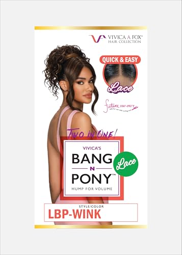 Vivica A. Fox LBP-WINK Lace Front Ponytail & Bangs - P4/27/30 Variation