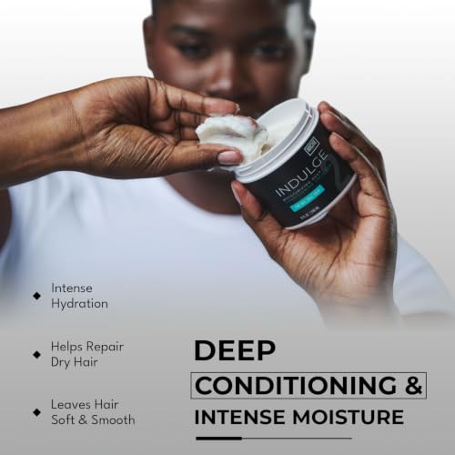 Deep Conditioner for Curly & Damaged Hair - Nourishing Hair Mask 8oz