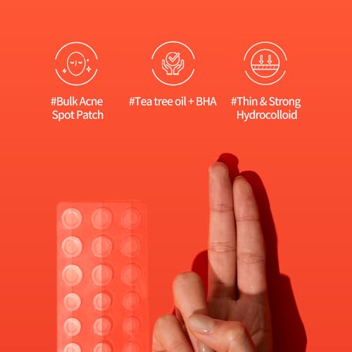 Papa Recipe Spot Patches, Hygienic Acne Patch (90 Pack) - Hydrocolloid Acne Pimple Patches for Face, Blemishes and Zits Absorbing Patch, Breakouts Spot Treatment for Skin Care, Invisible Pimple patch