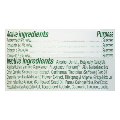 SPF 50 Sunscreen Spray for Face & Body - Hawaiian Coconut, Water Resistant, 5 Fl Oz Pack of 2
