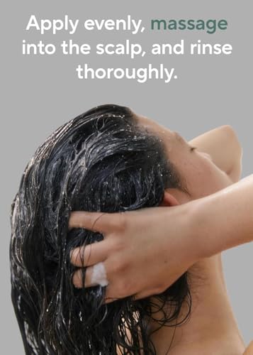 Rosemary Salt Scrub Shampoo 10.5 oz - Gently Exfoliates & Nourishes Scalp - Variation of THIS listing