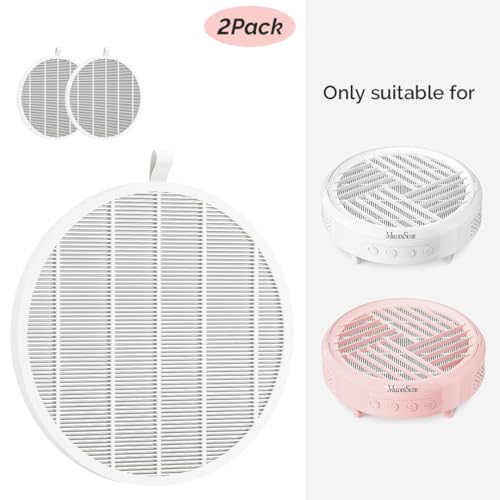 MelodySusie Nail Dust Collector with 2 Pcs Replacement Filter