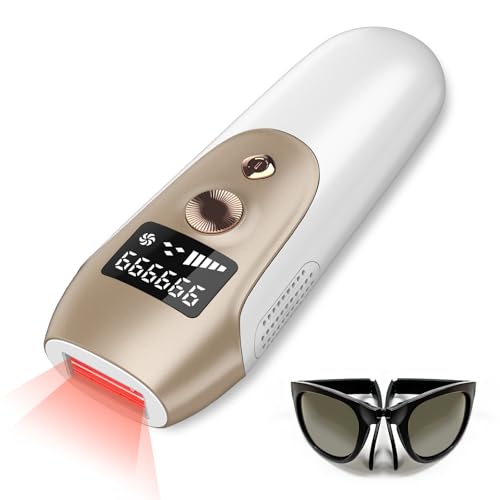 IPL Hair Removal Device for Women - Permanent Hair Reduction in 3 Weeks