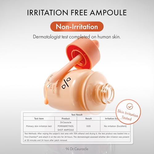Dr.Ceuracle PDRN & Retinol Skin Ampoule - Anti-Aging, Firming, Regenerative Serum
