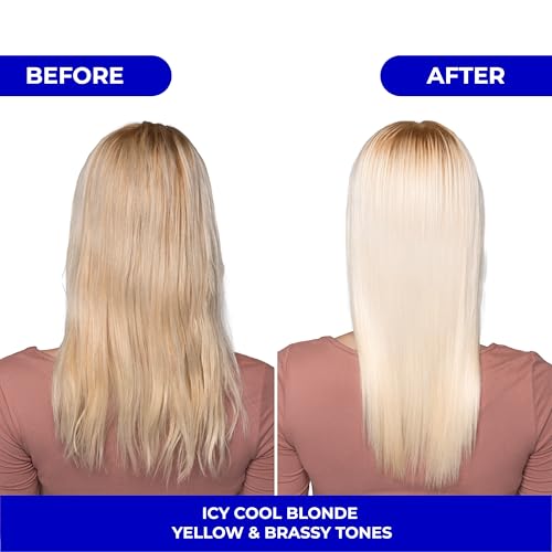 Naissant Purple Toning Shampoo & Hair Mask Set for Blonde Hair - Neutralizes Yellow & Brassy Tones, Hydrates & Strengthens, Sulfate & Paraben Free
