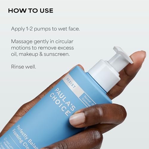 Paula's Choice RESIST Perfectly Balanced Foaming Facial Cleanser 6.4 Fl Oz