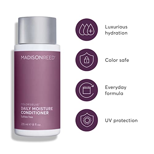 Daily Moisture Conditioner for Color-Treated Hair - 8oz - Hydrating & Nourishing
