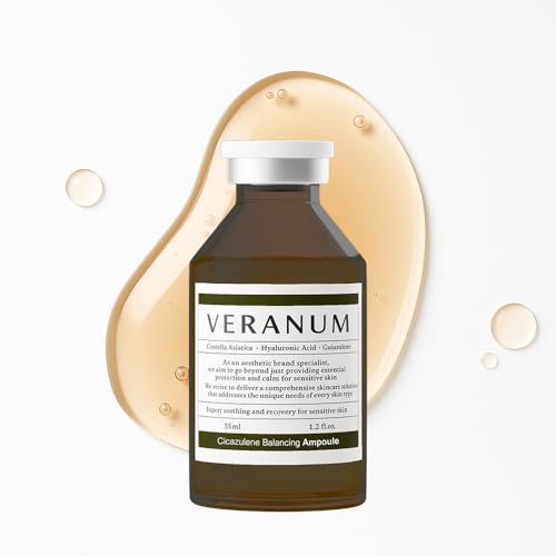 Cicazulene Balancing Ampoule ? Blue Tansy & Centella EV Serum for Redness Relief | MicroFusion 2X Absorption System | Oil Control + Peptide Hydration for Sensitive, Balanced Skin (1.2 fl oz)