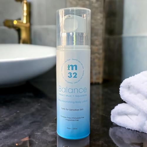 Balance Ultra Nourishing Body Lotion 8oz | Fulvic Acid | Squalene | Safe for Sensitive Skin | Paraben Free | Phthalate Free | Fragrance Free