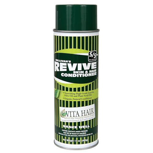 Sullivan's Revive Aerosol Hair and Skin Conditioner 17oz - Horse & Livestock Grooming