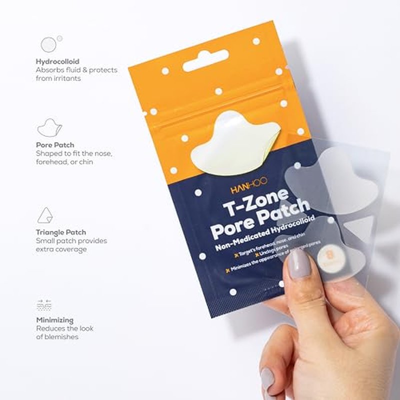Hanhoo T-Zone Pore Patch, Extra Strength & Custom Blemish Patch Bundle | With Salicylic Acid, Niacinamide & Hyaluronic Acid | For Blackhead and Acne Treatment | Korean Skincare | 54 Patches