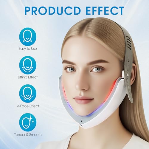 V Face Double Chin Reduction Device with Remote Control for Women