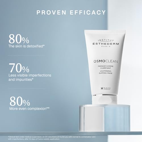 Esthederm Osmoclean Lightening Buffing Mask for Face, Neck & Décolleté