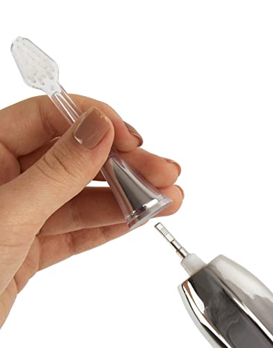 Supersmile Zina45 Replacement Toothbrush Heads Silver - 2 Pack