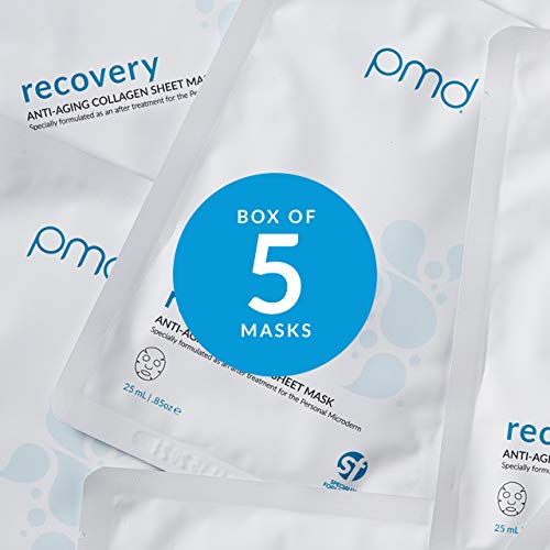 Anti-Aging Collagen Sheet Mask with Hyaluronic Acid - 5 Pack
