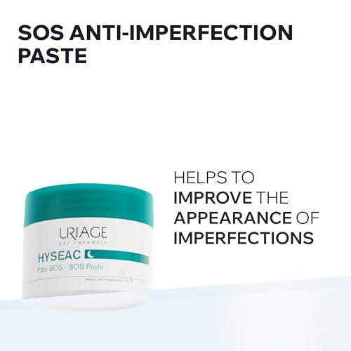 Uriage Hyseac SOS Paste for Imperfection Night Treatment - Mattifies & Calms Skin