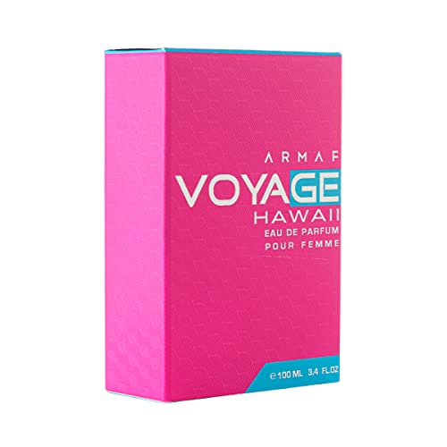 Armaf Voyage Hawaii Women’s Eau de Parfum Spray 3.4oz Floral Fragrance