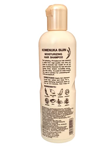 Moisturizing Hair Shampoo for All Hair Types - Paraben & Sulfate Free, 11 fl oz