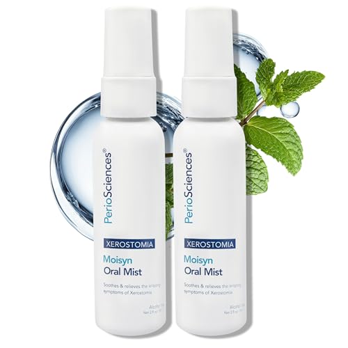 Moisyn Dry Mouth Spray Moisturizing Oral Saliva Substitute 2oz 2-Pack