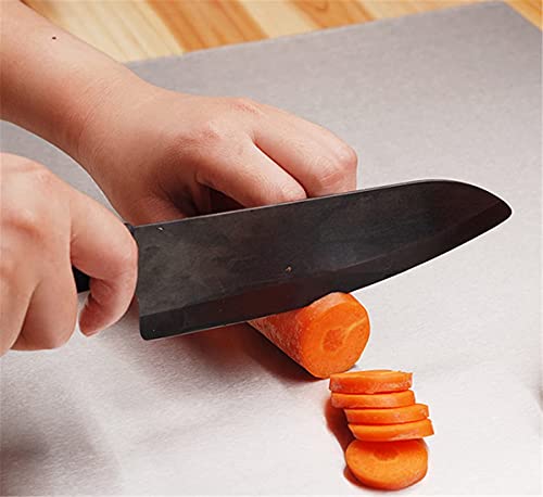 31.5”x 19.7” Stainless Steel Chopping and Kneading Board with Lip and Rolling Pin