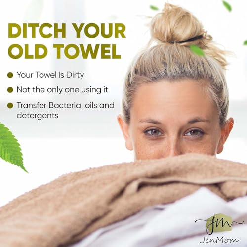 Disposable Face Towels ? 100 Count (2 x 50 Boxes) XL 10¡±x12¡± Biodegradable Dry Wipes | Ultra Soft, Lint-Free, Dual-Texture Face Cloths | Chemical-Free, Fragrance-Free Facial Towels for Sensitive Skin