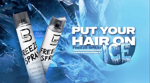 L3 Level 3 Hair Spray - Extra Strong Hold, Long Lasting, 13 Fl Oz, Pack of 2