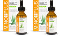 Natural Hair Growth Serum with Aloe Vera - 60ml / 2fl oz - Pack of 2 for Thicker, Stronger Hair
