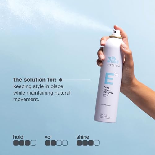 Milk Shake Extra Strong Hair Spray - Long-Lasting Finishing Spray, 8.8 Oz