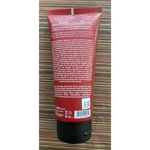 Earthly Body MKS eco Moisture Masque, Original Scent - 7 oz - Hydrating Hair Mask - Revitalizes Dry, Damaged & Distressed Hair - With Moroccan Argan Oil, Hemp Seed Oil - Vegan & Cruelty Free